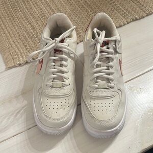 Nike Air Force 1 Cream Sneakers